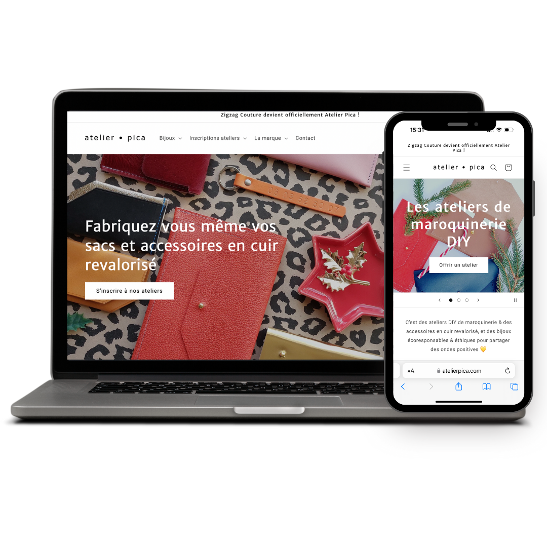Atelier pica refonte de site web e-commerce par Argonauts Agency
