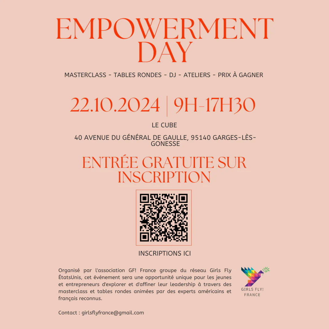 Flyer Girls Fly France Graphisme