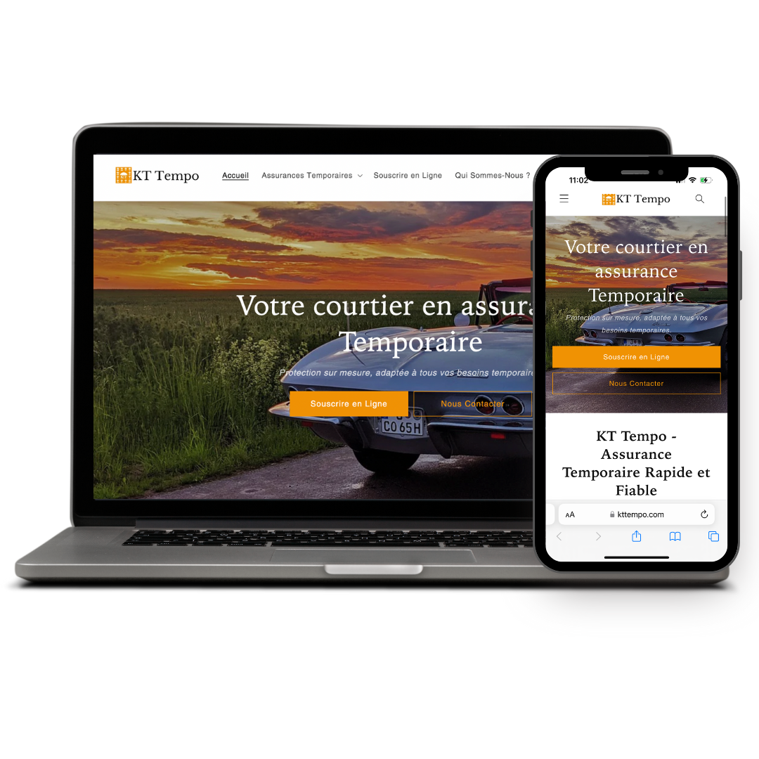 KT Tempo - Courtier Assurance Temporaire Rapide et Fiable