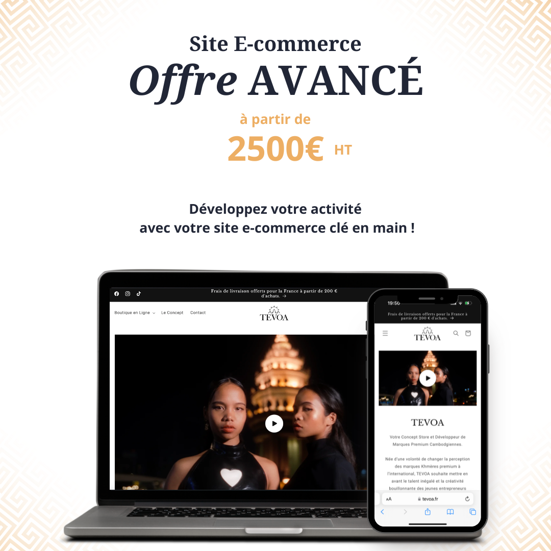 Création site e-commerce Avancé Argonauts Agency